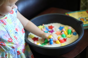 sensory bin play