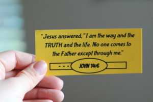 truth verse card