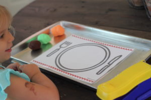 playdough plate