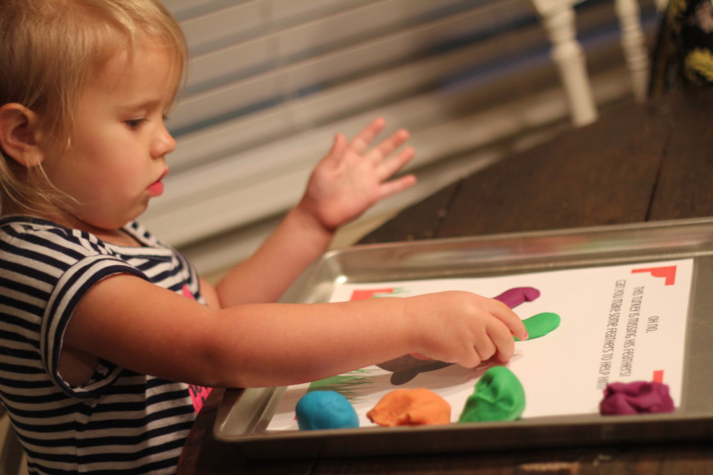 turkey playdough mat