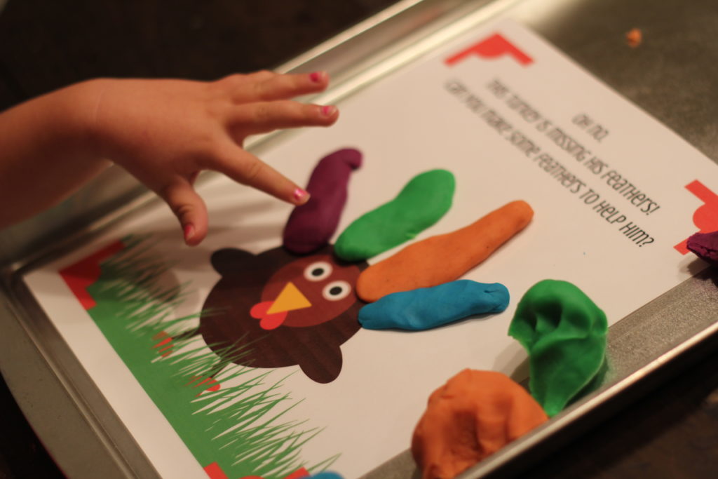 turkey playdough