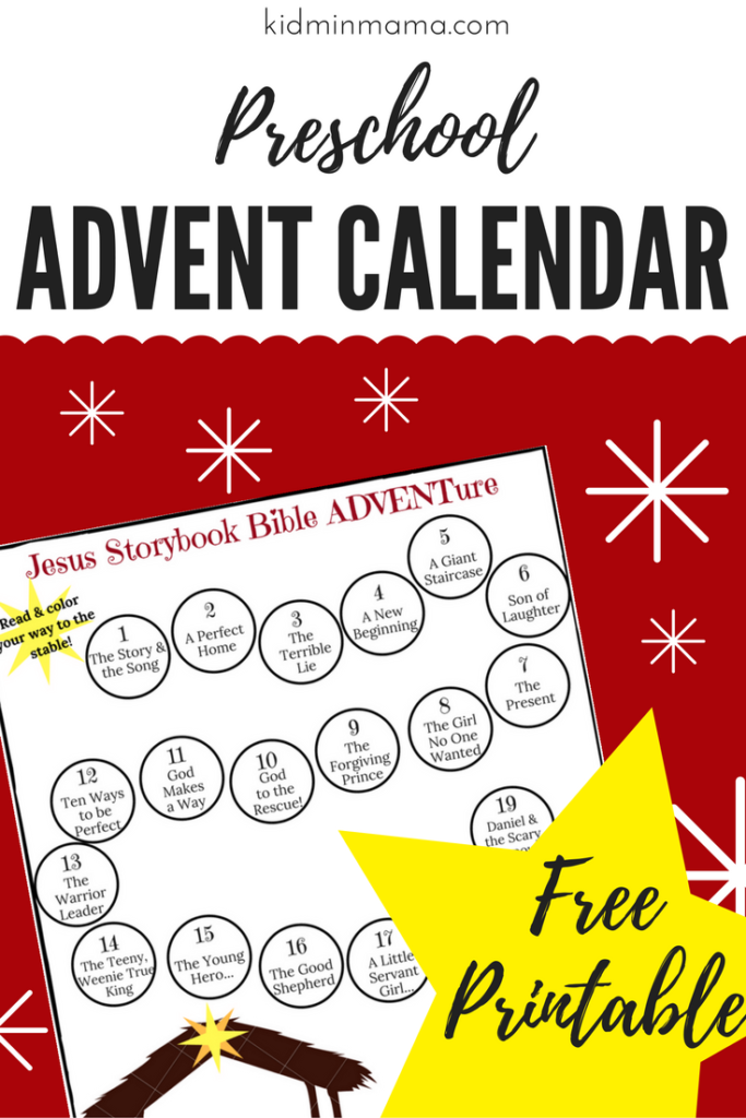 Preschool Advent Calendar