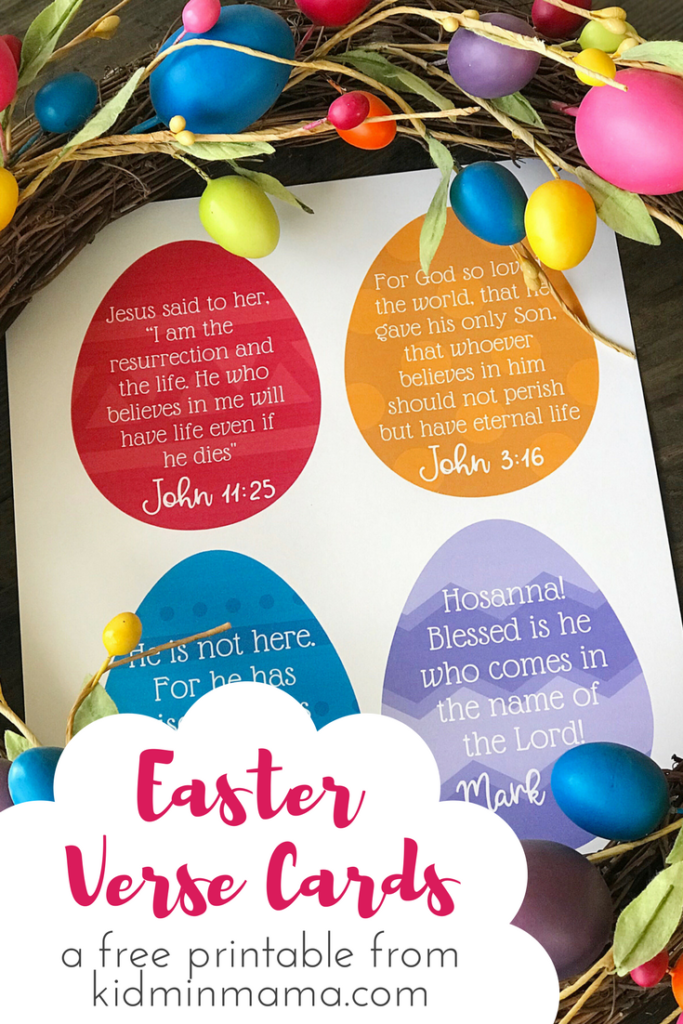 small easter bible verse cards for easter eggs